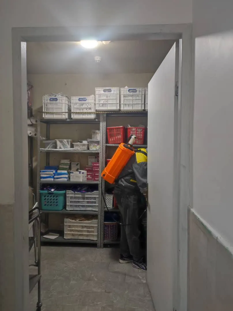 نمونه کار سمپاشی کرج